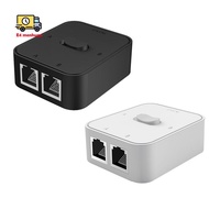 2 Port Gigabit Network Switch RJ45 Switch Network Splitter Cable Extender 2 Way External Network Swi