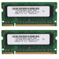 2X 4GB DDR2 Laptop Ram 667Mhz PC2 5300 SODIMM 2RX8 200 Pins for Intel AMD Laptop Memory