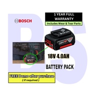 BANSOON BOSCH Battery 18V 4.0Ah. GBA18V 4.0AH. 1600A00163. Battery Pack.