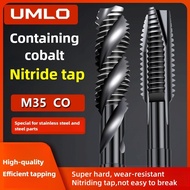 UMLO Cobalt Containing Nitride Superhard Tap Spiral/Straight Fluted Tap M1 M2 M3 M4 M5 M6 M7 M8 M9 M