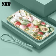 เคส YBD สำหรับ OPPO A5S A7 A11K A12 F9 F9โปร A7X A3S A12E Realme C2ปลอก A1K ที่แม่นยำเคสป้องกันกล้อง