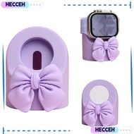 HECCEH Smart Watch Charger Stand, Shockproof Bow Watch Charging Dock, Creative Durable Portable Sili