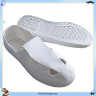 Cleanroom Shoes Esd Shoes kasut esd Anti Static Shoes White Navy blue Putih Unisex Safety ESD Shoe P