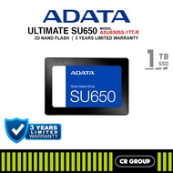 ADATA Ultimate SU650 2.5" 3D NAND SATA 6Gb/s SSD - 1TB/2TB (3Yrs Warranty)