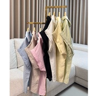 Double Sleeve Shirt Cotton Fabric No Need To Iron Soft Comfortable Wear Skin Irritation Chest Size 4