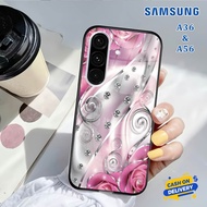 Softcase Glass Kaca SAMSUNG A36 & SAMSUNG A56 - Case Handphone SAMSUNG A36 & SAMSUNG A56 [T23]