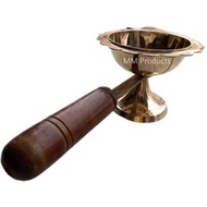 Brass Dhoobakkal with Wooden Handle/Puja Dhoopakal/Pooja Dhoopkarandi|/Traditional Brass Arthi/Arti 