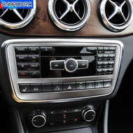 For Mercedes Benz A Class W176 GLA X156 CLA C117 2013-2018 Console CD Panel Frame Decoration Carbon 