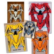 COVERSET HLD YAMAHA LC135 V8 EX THAI (Siap Tampal)