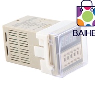 BAIHEE Time Relay, 0.01S-9999H DH48S-2Z Digital Time Relay, Precision Timing 24VAC/DC LCD Display Do