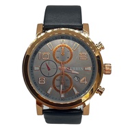 Curren นาฬิกาข้อมือผู้ชาย สายผ้าใบแข็งแรง ตัดขอบสีทองคมเท่ห์ ลุยไปได้ทุกที่ มีวันที่แสดง รุ่น C8199 