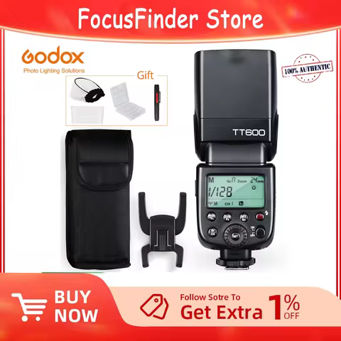 Godox TT600 TT600-S Camera Flash Speedlite 2.4G Wireless GN60 Master/Slave for Canon Sony Nikon Pent