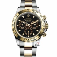 【大眾金時代】ROLEX 勞力士116503 Daytona 2018/02 半金迪通拿 黑色面盤 三眼 大眾金時代G369