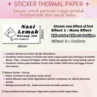 Sticker produk budget aiskrim ikat malaysia , sticker khas design aiskrim malaysia.