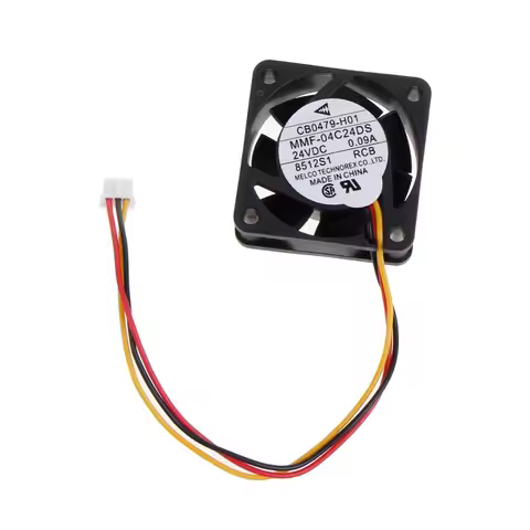 Brand New Fanuc Fan CB0479-H01 MMF-04C24DS RCB with a Complete set of Brackets, 24V 0.09A ,40x40x15m
