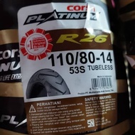 🔥 Scooter Corsa Platinum R26 14'' 110/80-14 Tayar Tubeless Tyre Original
