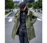 M51魚尾風衣外套 軍綠色 工裝 中長款 美軍公發 男女皆可 PARKA