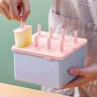 Ice cream mold home made popsicle popsicle diy ice cream frozen ice cube box sorbet ice grid homemade ice box popsicle