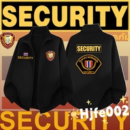 New Baju Sulam CSG Security Malaysia edu Design Classic Zipped Hoodie Microfiber Classic Hoodie Men 
