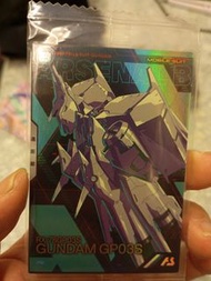 Bandai gundam card game arsenal base GP03D 非售品閃卡