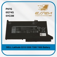 DELL P97G 0G74G 5VC2M for Latitude 5310 5300 7300 7400 Battery