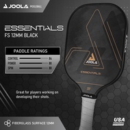 JOOLA Essentials Performance Fiberglass Paddle - Essentials Paddle Black