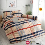 TOTO ชุดเครื่องนอน (ผ้าปู+นวม) ขนาด 6 ฟุต TT711 (ของแท้ 100%)