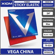 Xiom Vega China Sticky Elastic Table Tennis Rubber Getah Ping Pong Forehand