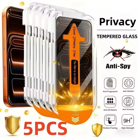 Dust Free Install Anti Peep Screen Protector For Honor X9d X5C Plus X9C Smart X7C X8b X6s X8A 4G 5G 