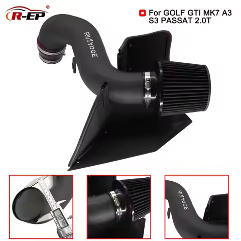 R-EP Cold Air Intake Kit Fits for Seat Leon for Audi A3 TT S3 VW Golf GTI MK7 Passat Touran EA888 2.