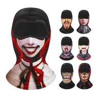 【Worldwide Delivery】 Dry Quick Balaclava Novelty Men's Full Face Shield Cover Elastic Cycling Hood Cap Women Ski Windproof Neck Warmer Headgear