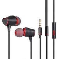 520 Wired In-ear Couple Earphone Stereo Sound with Mic for iPhone / Samsung