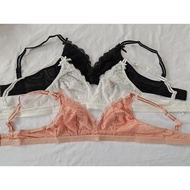 B21-40 Women's Small Size Small Breast Thin French Anti-Bump Girl Student Bra Underwear 7075AB Cup 8