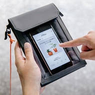 [KING JIM] Strawty One Mile Multi-Purpose Crossbody Storage Bag S Total 4 Colors