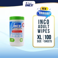 Pureen INCO Adult Wipes (Fragrance Free) 100'S Jar