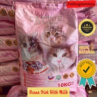 Makanan Kucing Cattus Ocean Fish With Milk Cat Food 10Kg