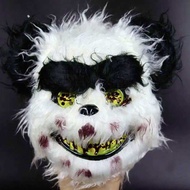 Creepy Bear Mask. Halloween Scary Furry Bear Mask