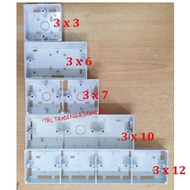 PVC Box Surface Type Nut Box /Electrical Box /Base 3x3 / 3x6 / 3x7 /3x10 /3x12