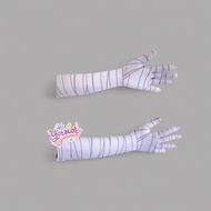 Naruto Blade HSR Dazai Bungou Stray Dog cosplay bandage motif Printing gloves