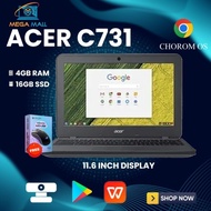 Acer Chromebook C731t Touch Screen Ram-4gb Ssd-16gb Intel Celeron Students Laptop