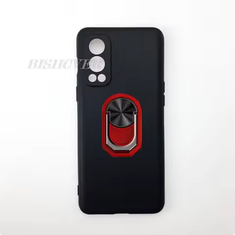 For OnePlus Nord 2 5G 6.43' Nord2 DN2101 DN2103 Back Ring Holder Bracket Phone Case Phone TPU Soft S