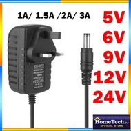 Malaysia 3 Pin AC DC (5.5*2.5mm) 12V2A 5V1A 5V2A 6V9V1A 9V2A 12V1A 12v3A Switching Power Supply Adap