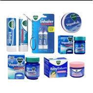 VICKS VAPORUB & INHALER ( 0.5 ML / 25G / Baby Balsem 50G / 100G / Vicks Vaporub 50G)