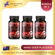 [NANO JAPAN] NANO DEER PLACENTA 18-CAPS BUNDLE OF 3