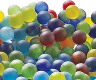 Matsuno Hobby F2333 Marbles Glass Ball, Made in Japan, 0.5 inches (12.5 mm), Matte, Frost Mix, 1 Bag
