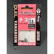 Duel Hook K651 - Chinu Black (R) #0.8 (10'S)