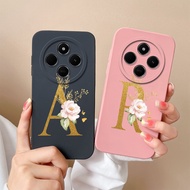 For Xiaomi Redmi 14C 4G Case High Quality Atmospheric Soft Silicone Casing Pretty Couple Letters Bac
