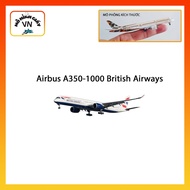 [1:400] Airbus A350-1000 British Airways Assembly Paper Model - MohinhgiayVN