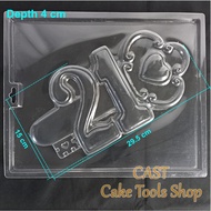 Tan See Fong jelly Mold Chocolate/ H 613, 21st Birthday