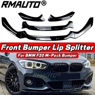 3Pcs F20 Front Bumper Lip Splitter Spoiler Diffuser Bumper Protector For BMW 1-Series F20 F21 2011-2